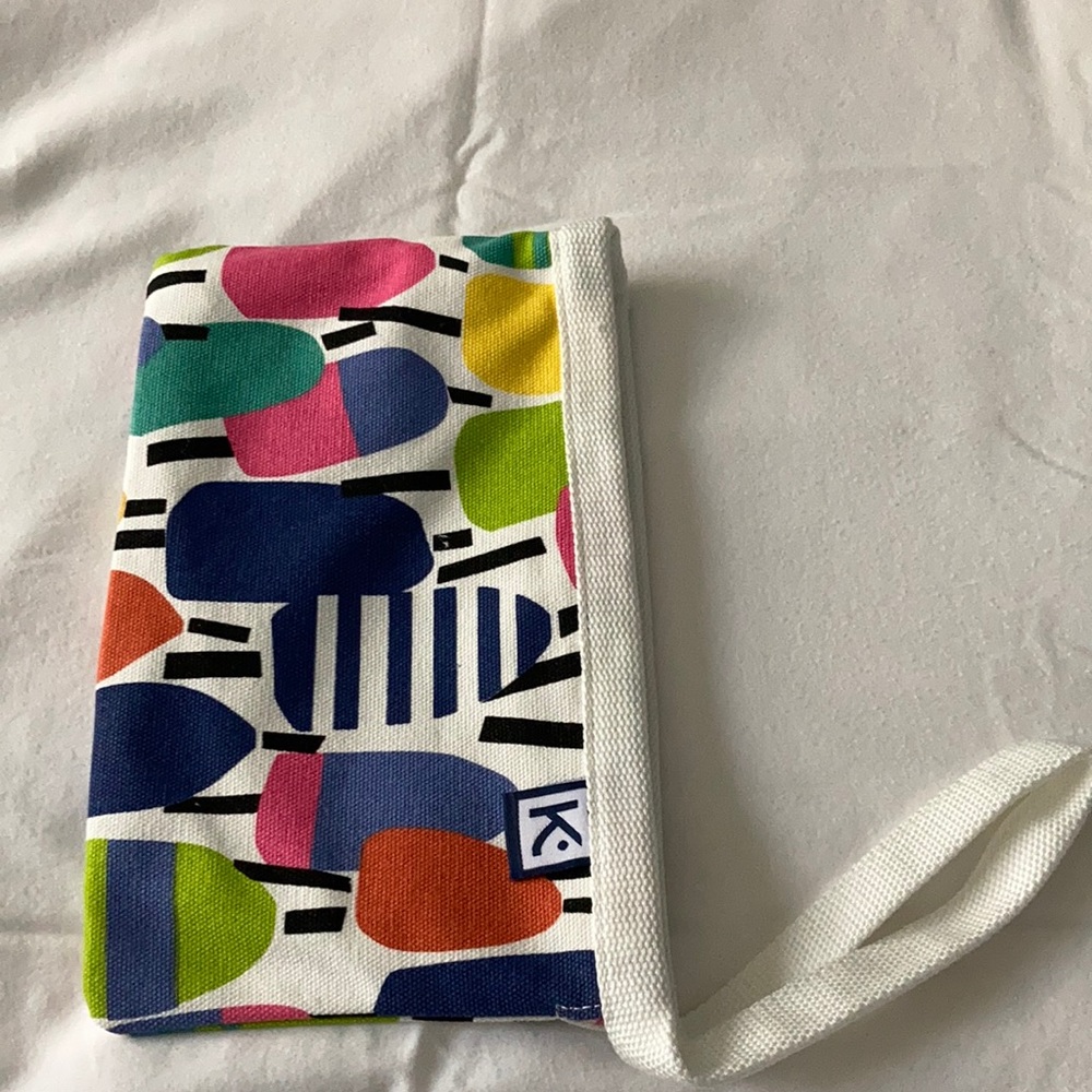 Kate Nelligan zip top canvas bag